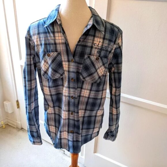 Carhartt plaid button down shirt Size medium - Picture 3 of 7